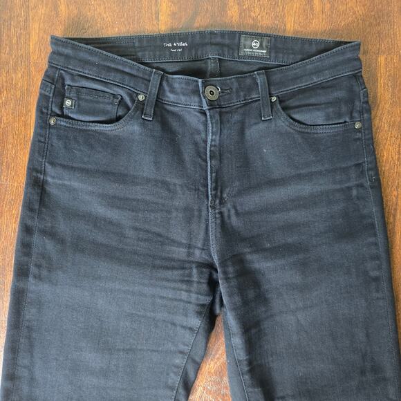 AG Jeans The Angel Bootcut Black Mid-Rise Jeans - 27R - Picture 6 of 11